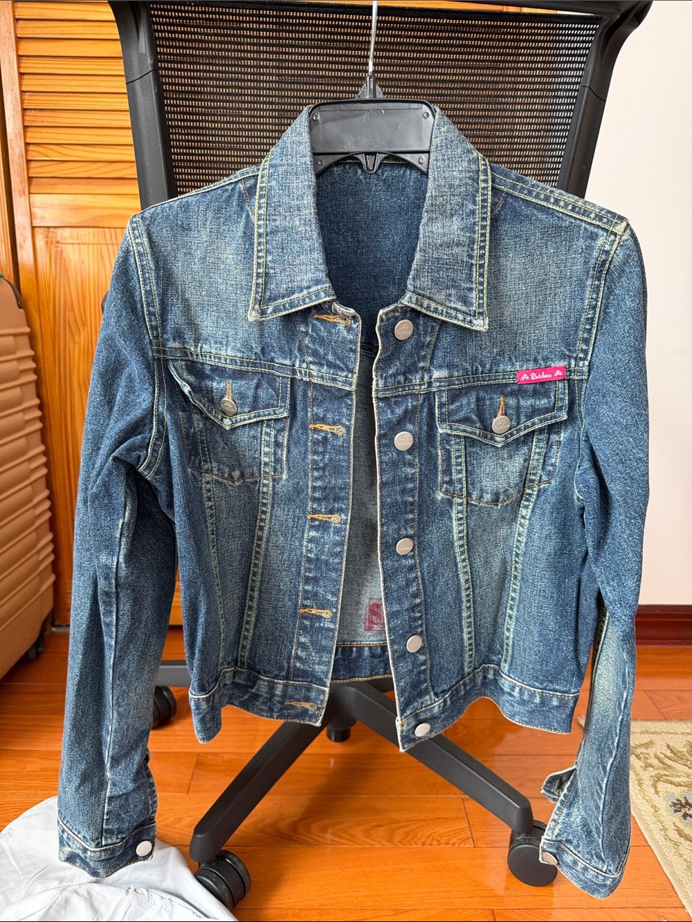 Dutchess Women's Denim Jacket in Blue size small